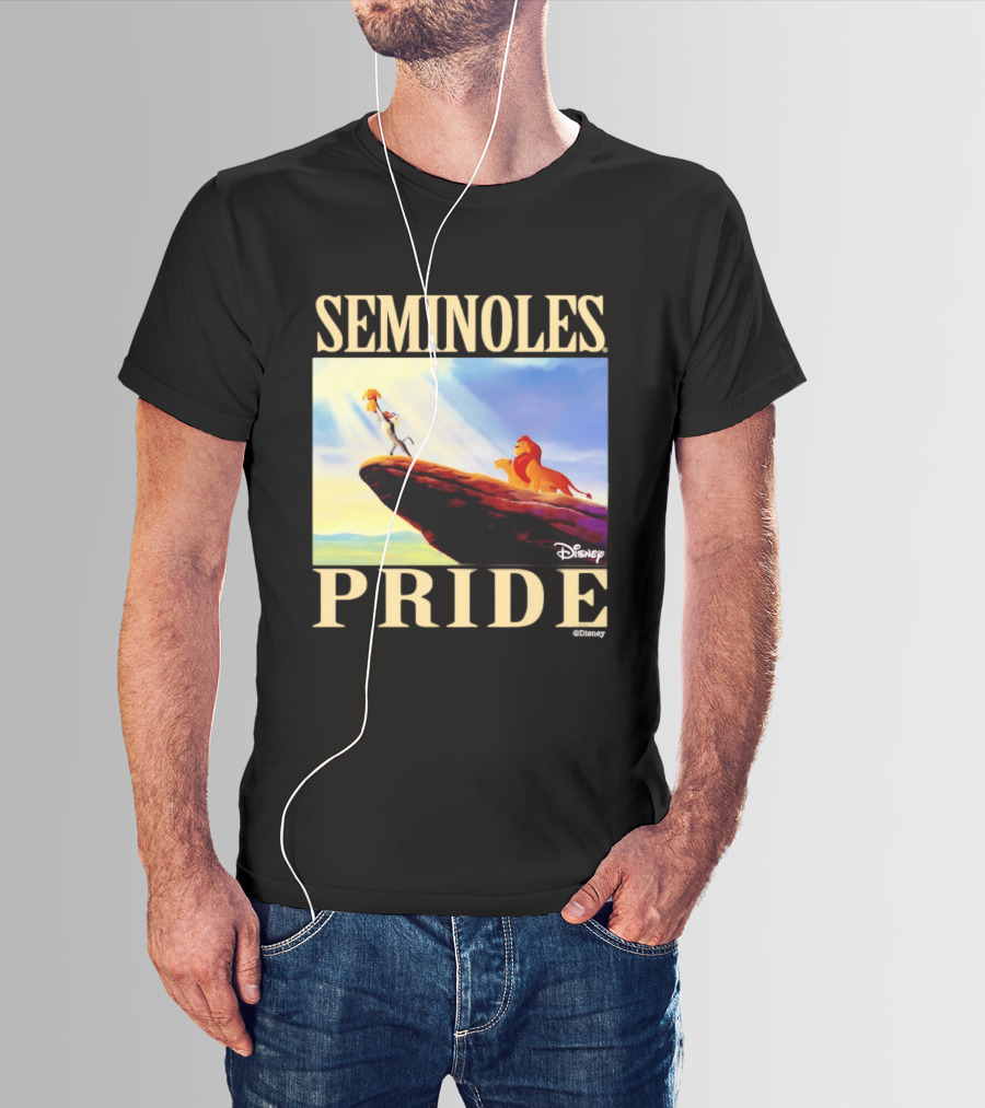 Seminoles Pride Florida State Disney Lion King Scene T-Shirt