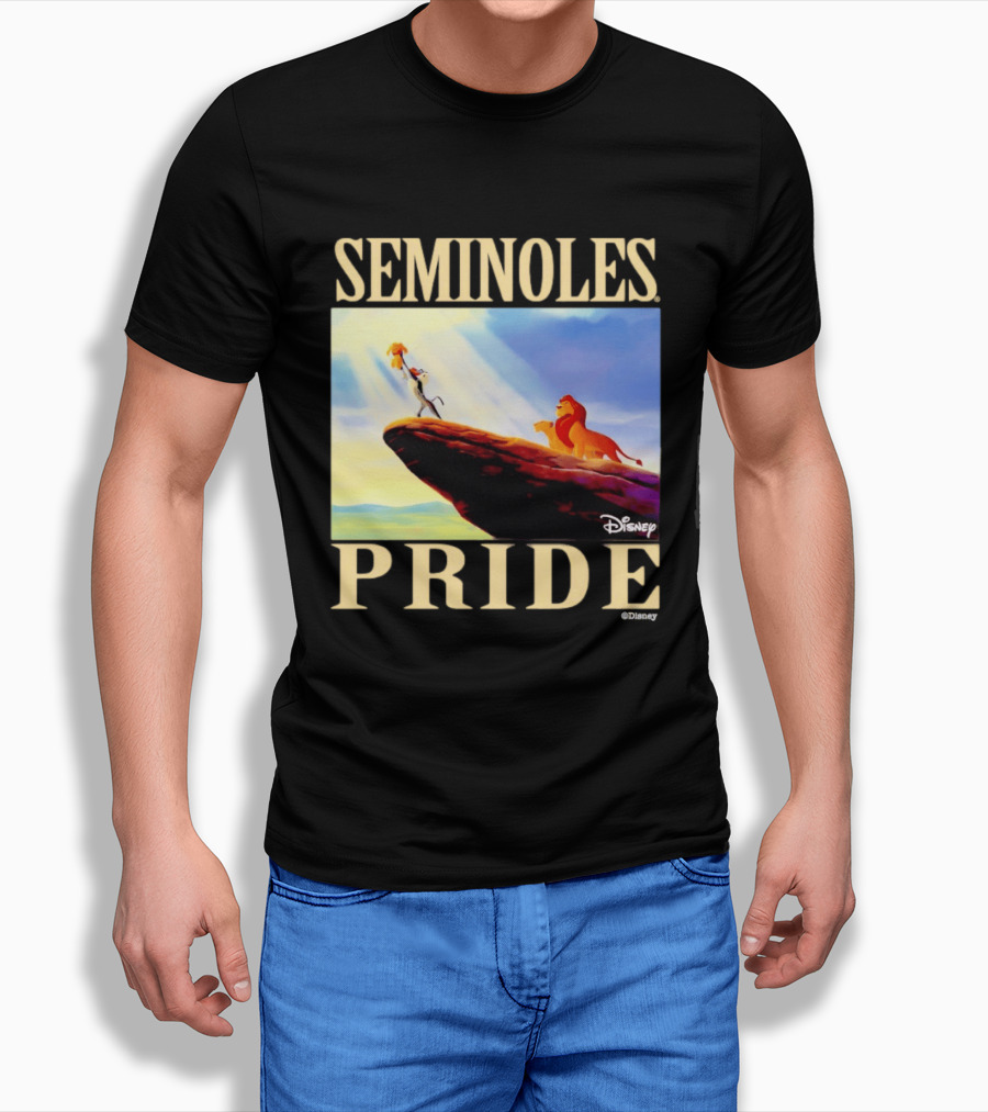 Seminoles Pride Florida State Disney Lion King Scene T-Shirt