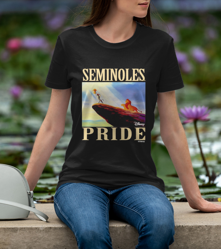 Seminoles Pride Florida State Disney Lion King Scene T-Shirt
