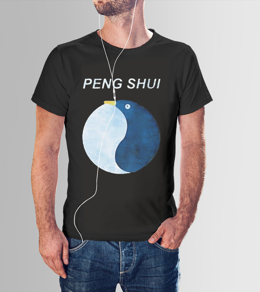 Peng Shui Feng Shui Penguin Yin Yang T-Shirt