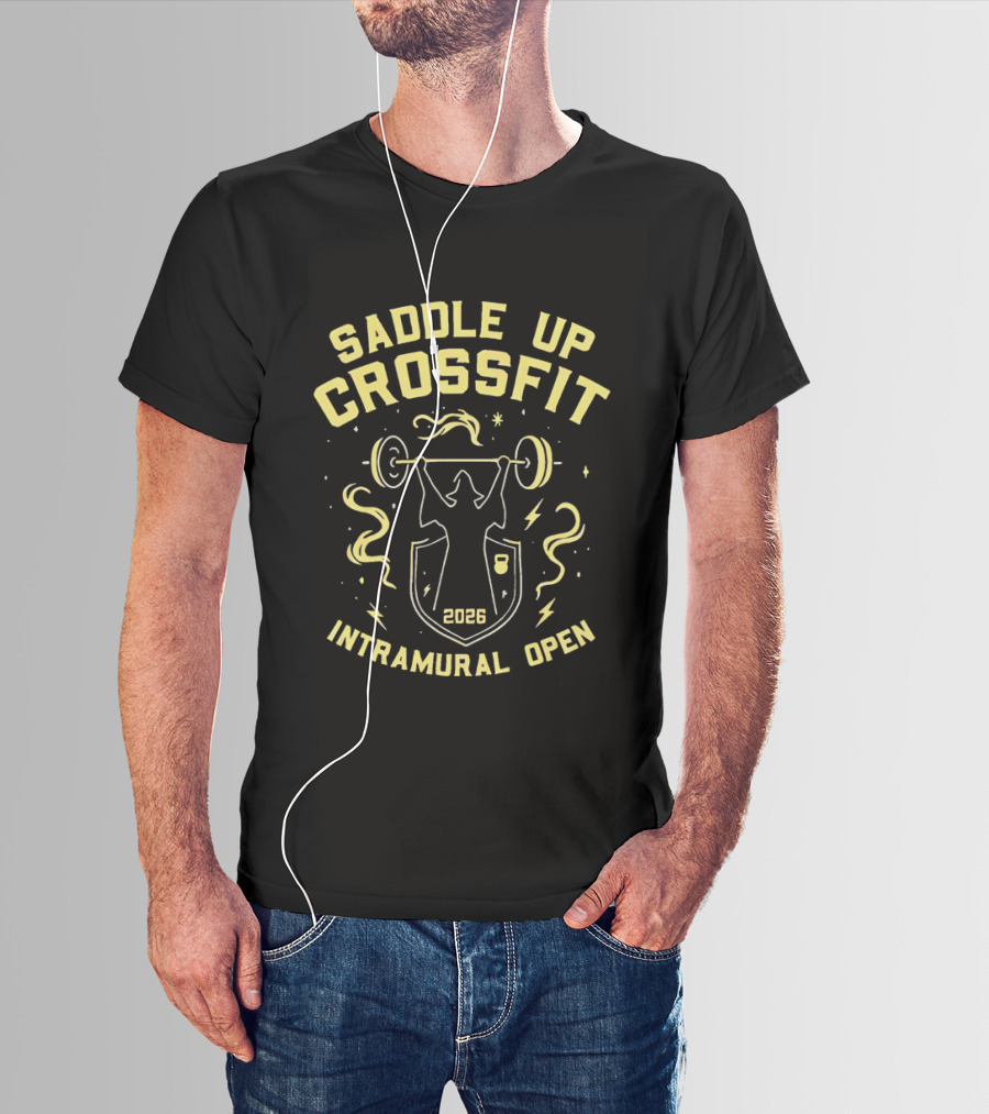 Saddle Up CrossFit 2026 Intramural Open Weightlifter T-Shirt