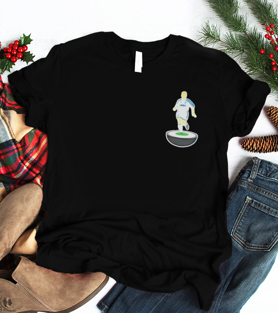 Tranmere Rovers FC Subbuteo Player Retro Style Sports Fan Collectible T-Shirt