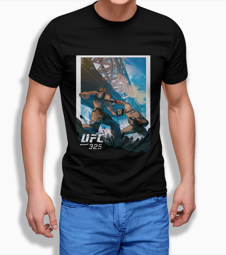 UFC 325 Alexander Volkanovski Vs Diego Lopes February 2026 Warrick Wong T-Shirt