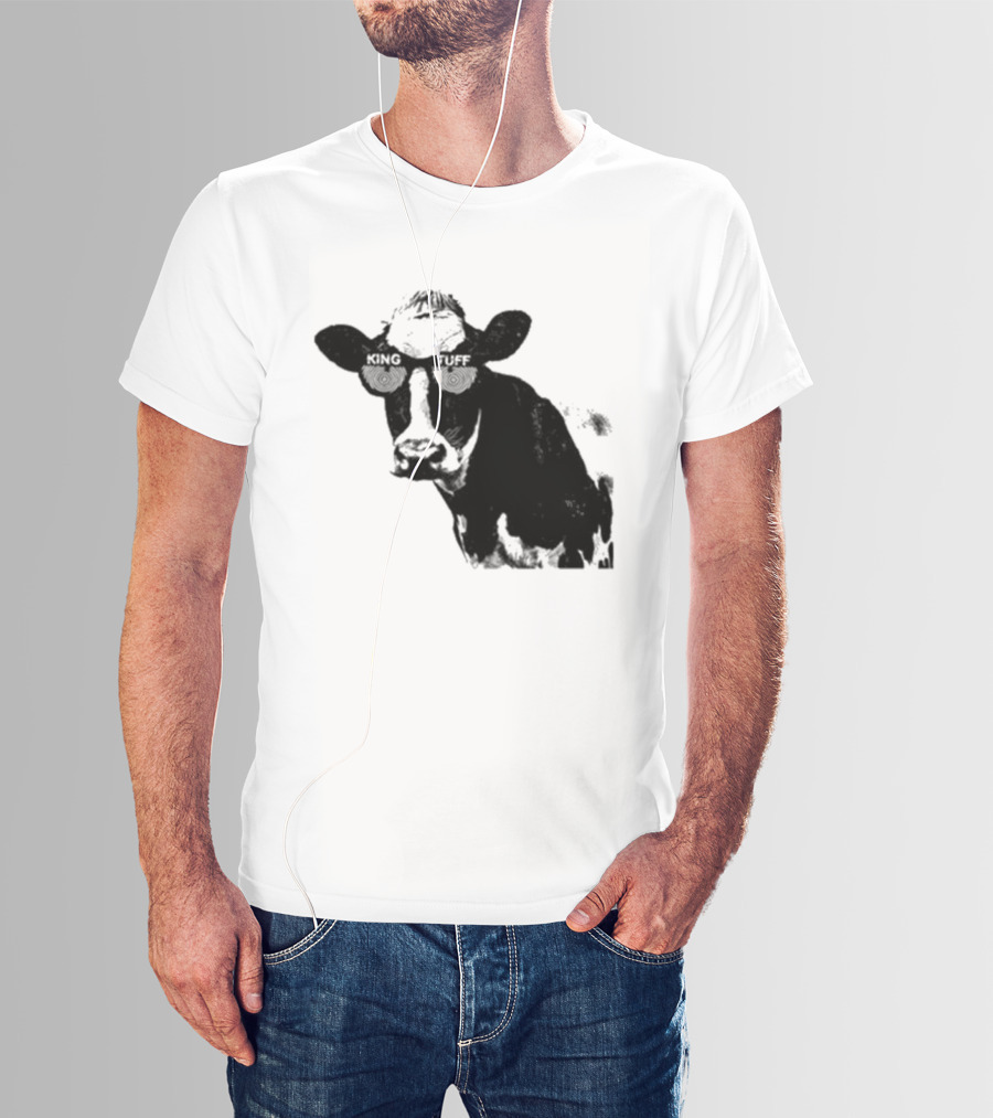 King Tuff X Ray Cow Illustration Holstein T-Shirt