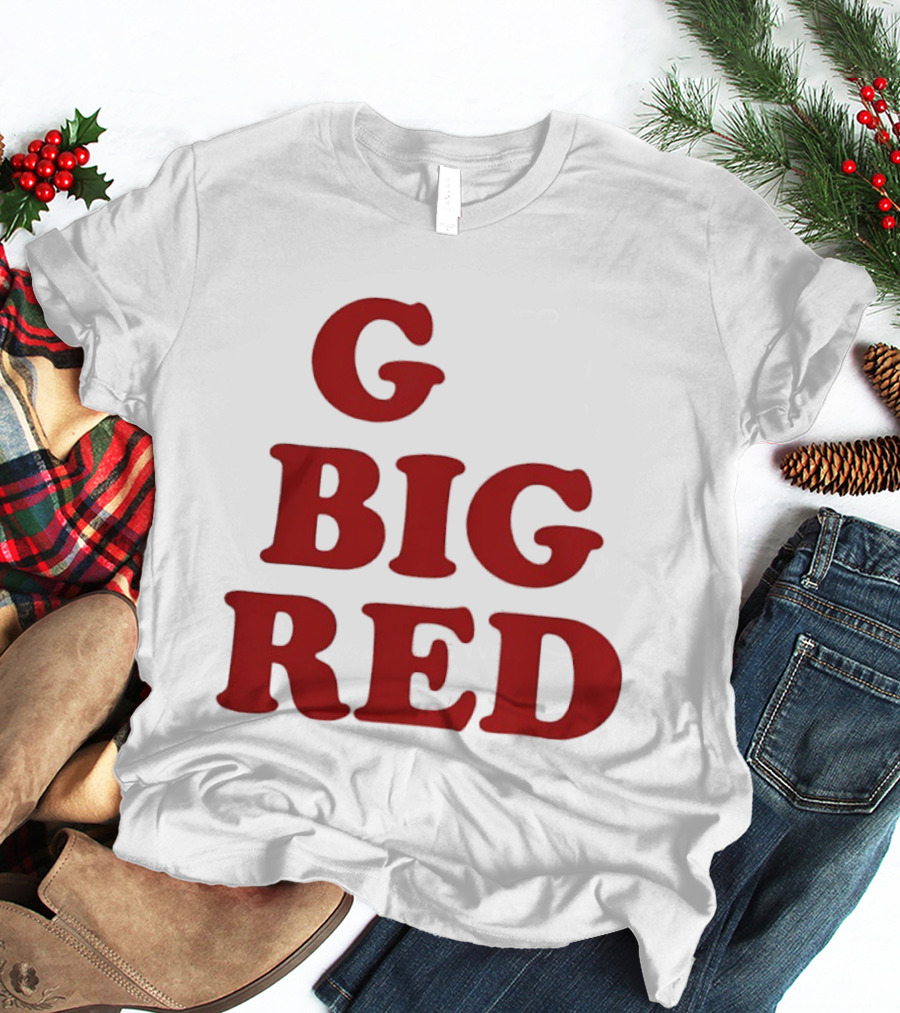 Nebraska Cornhuskers G Big Red Football Fan Gear T-Shirt