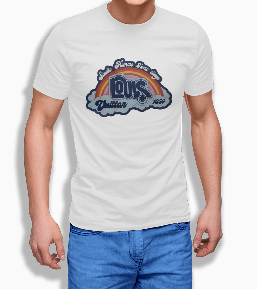 Studio Homme 2eme Etage Louis Vuitton 1854 Rainbow T-Shirt