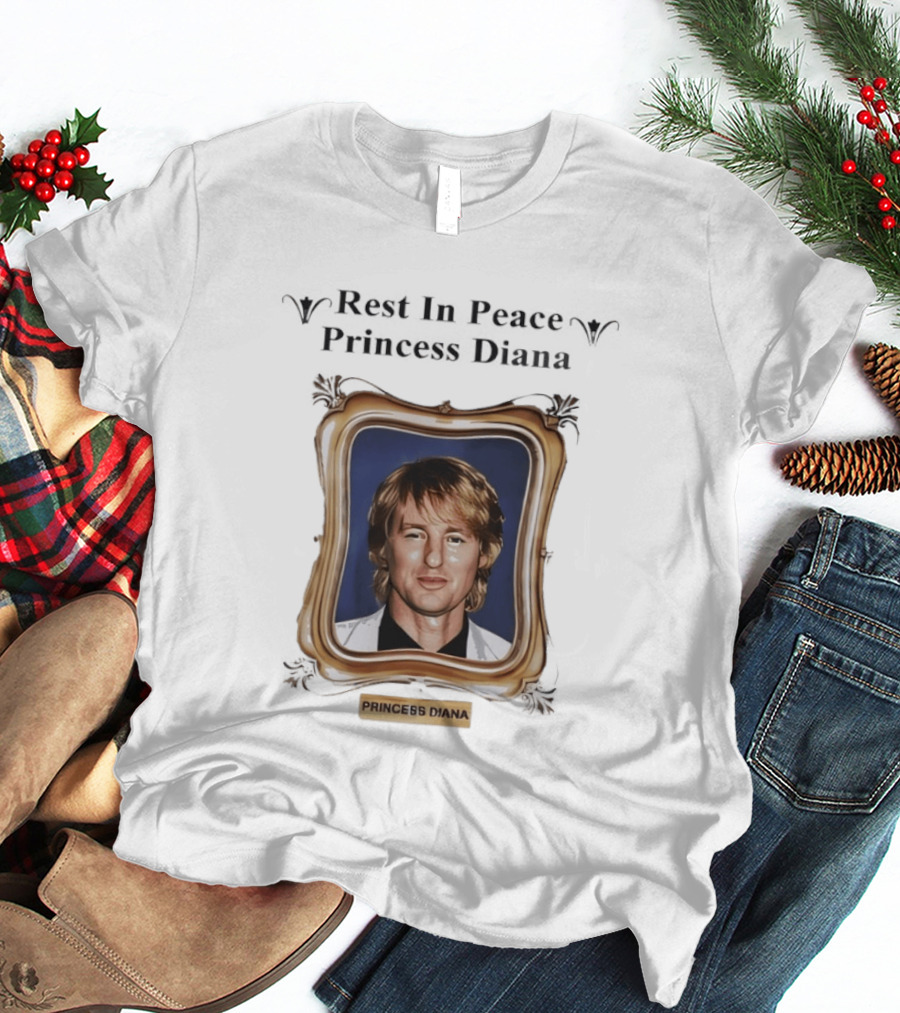 Rest In Peace Princess Diana Vintage Frame T-Shirt