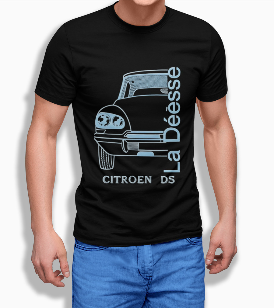 Citroen DS La Déesse Classic Car T-Shirt