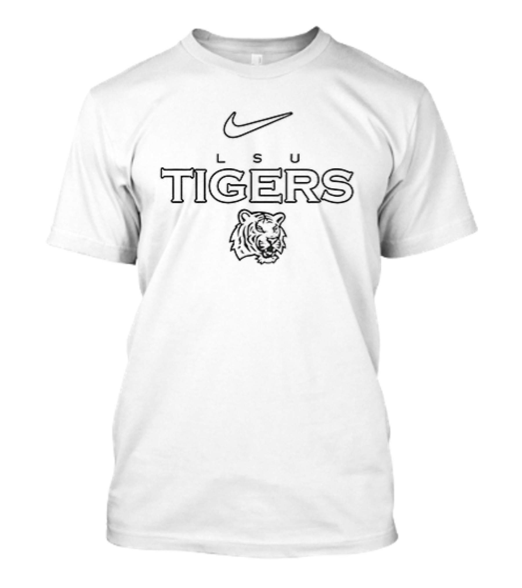 LSU Tigers Nike St Patrick's Day Felling Lucky T-Shirt