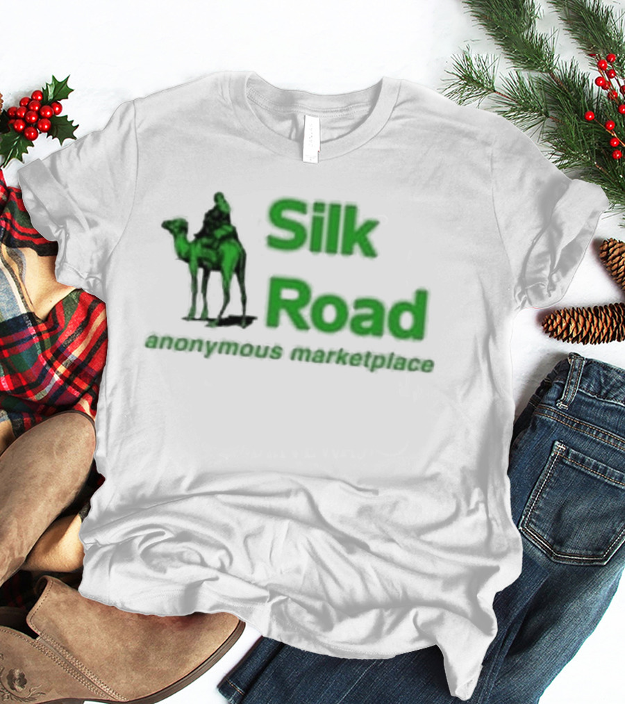 Silk Road Anonymous Marketplace Ross Ulbricht Camel T-Shirt