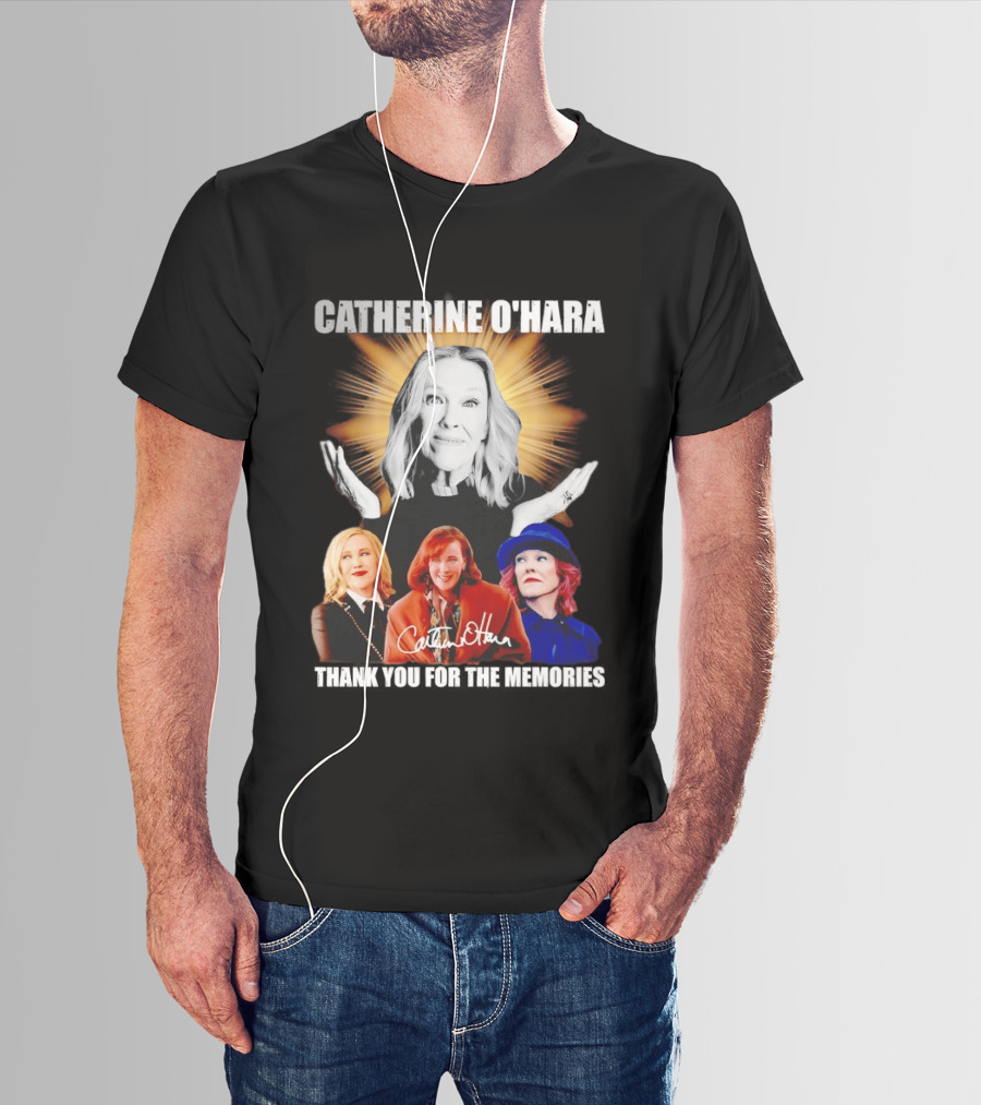 Catherine O'Hara Thank You For The Memories Iconic Roles Signature T-Shirt