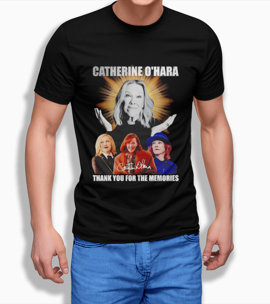 Catherine O'Hara Thank You For The Memories Iconic Roles Signature T-Shirt