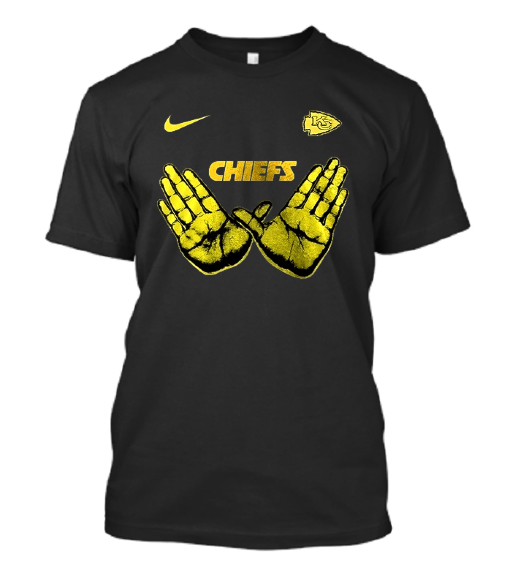 Kansas City Chiefs Wu Tang Clan Hand Sign Nike Chiefs T-Shirt