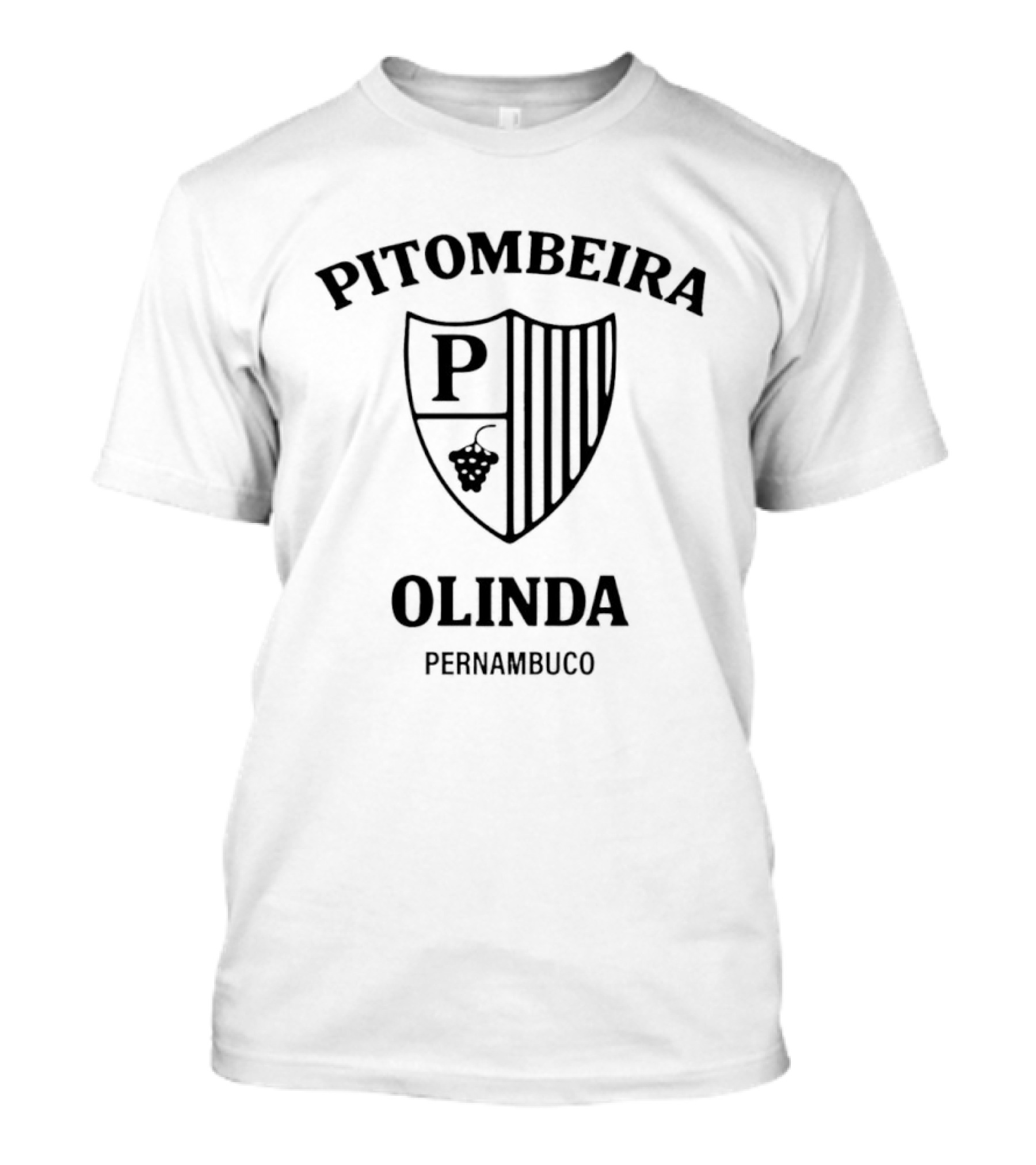 Pitombeira P Olinda Pernambuco Shield T-Shirt