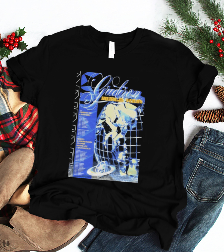 Gridiron World Tour 2026 Comeback Kid Phantoms Upsize Demonstration Of Power Scraping Lurk Blitzkrieg T-Shirt