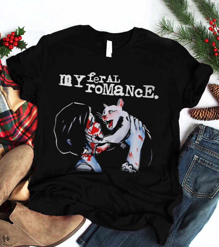 My Feral Romance Bear And Tiger Confrontation T-Shirt