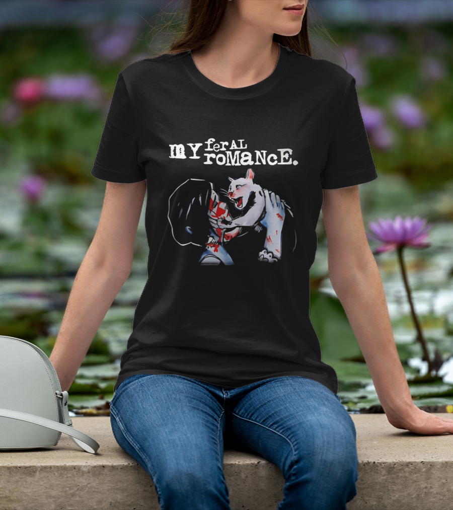 My Feral Romance Bear And Tiger Confrontation T-Shirt