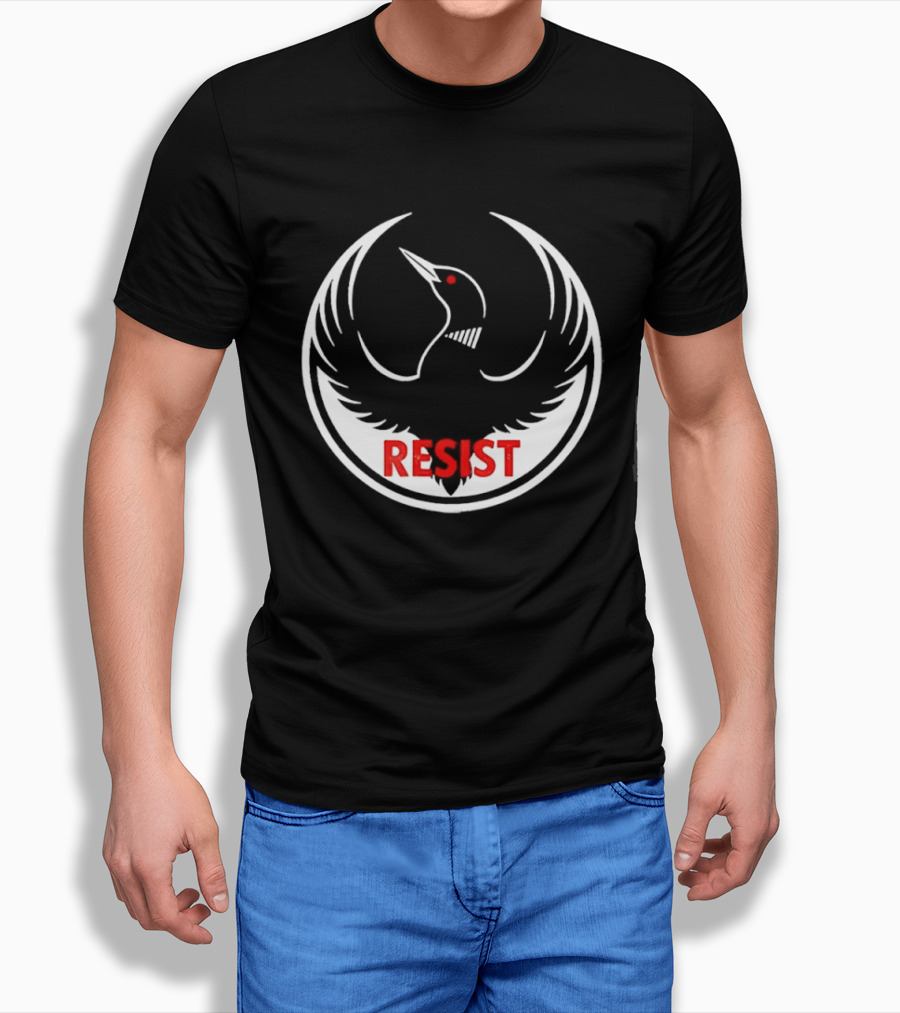 Resist Rebel Loon Alliance Phoenix T-Shirt
