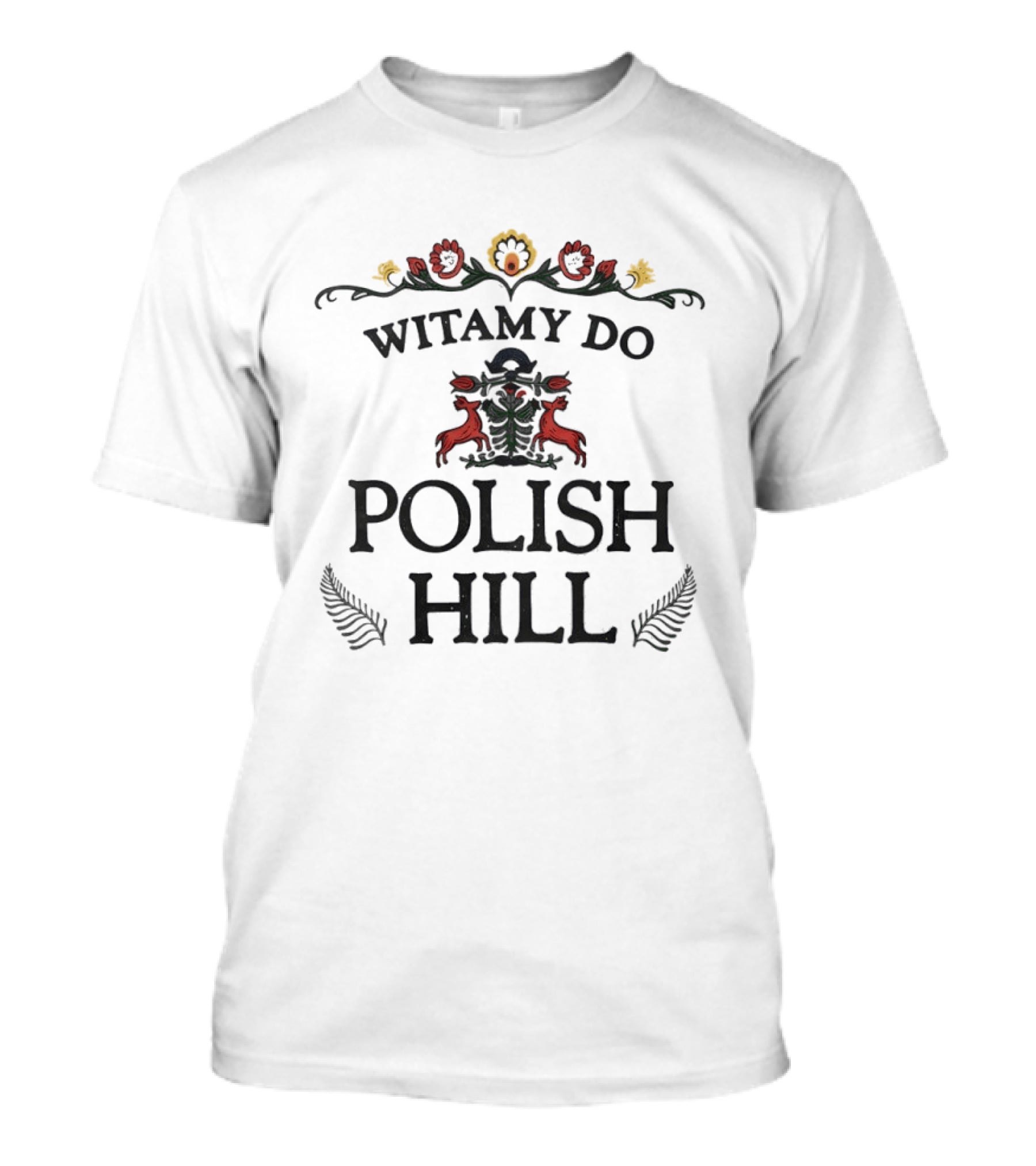 Witamy Do Polish Hill Vintage Floral T-Shirt