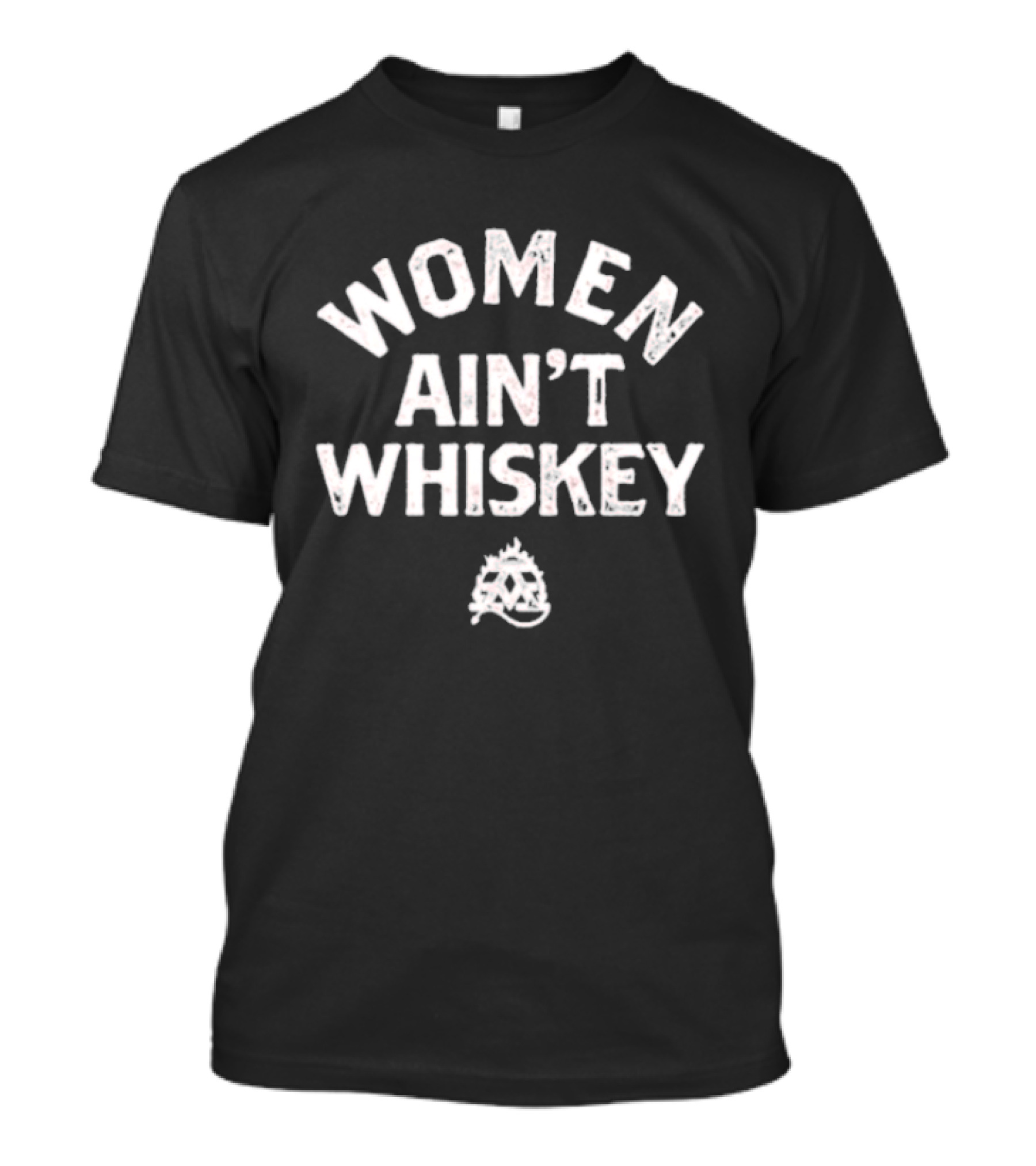 Ashley McBryde Women Ain't Whiskey Cartoon Face T-Shirt