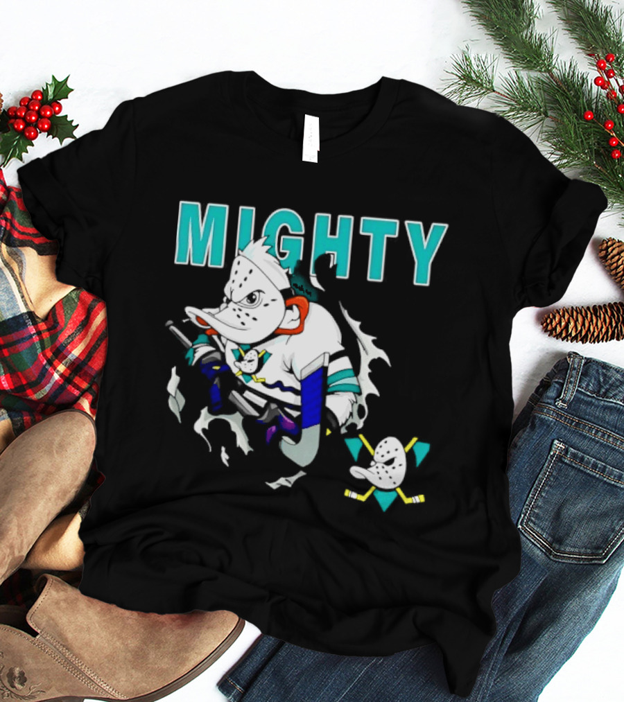 Anaheim Ducks Mighty Hockey Iconic Team T-Shirt