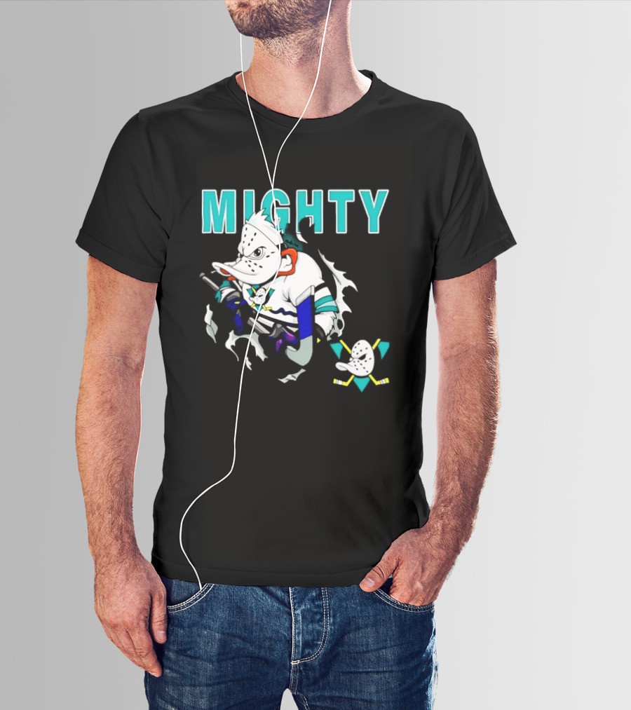 Anaheim Ducks Mighty Hockey Iconic Team T-Shirt