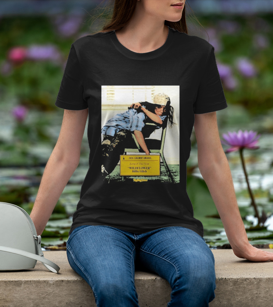 2026 Grammy Awards Song Of The Year Wildflower Billie Eilish Rolling Stone T-Shirt