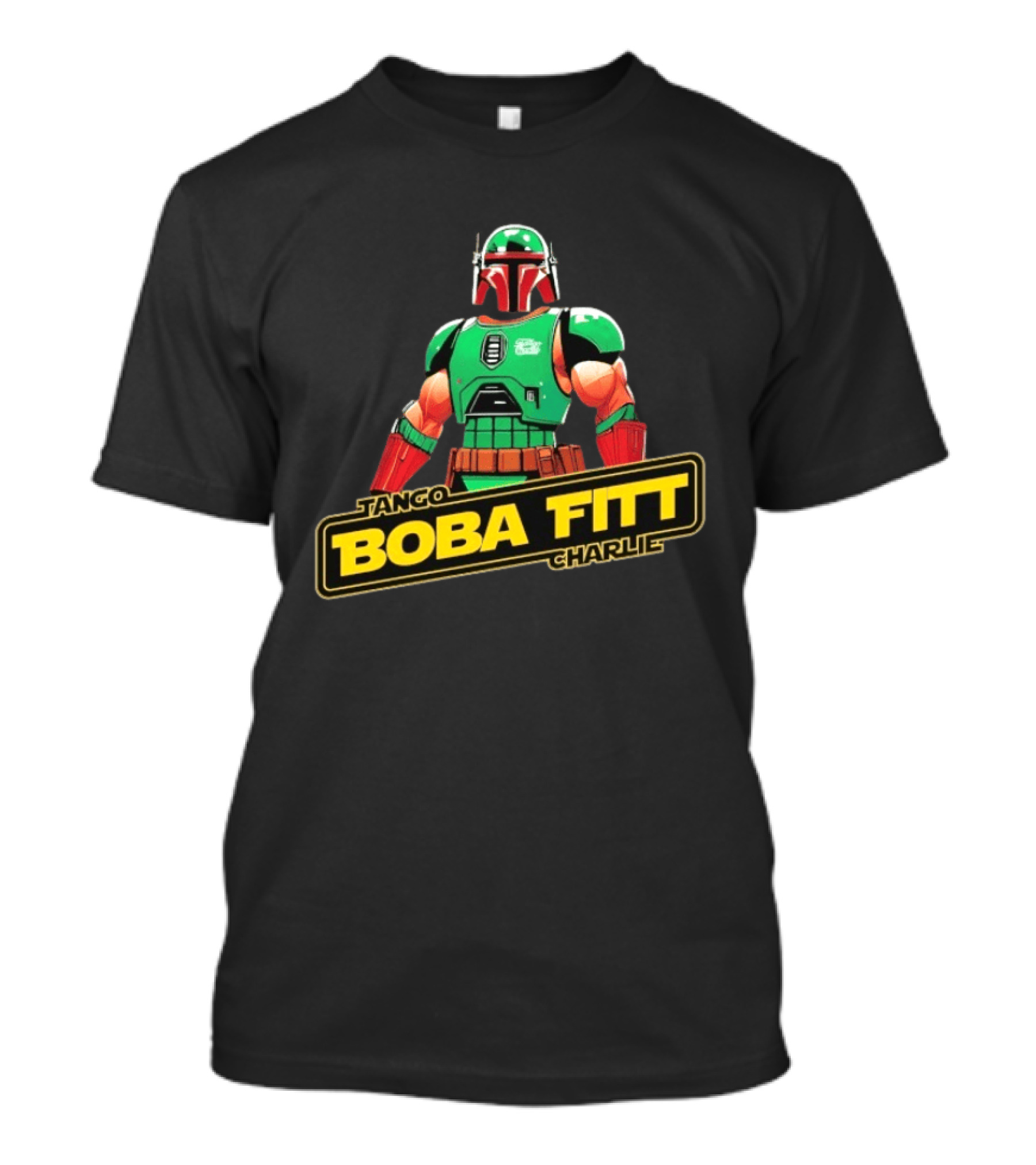Tango Boba FITT Charlie Star Wars Mandalorian T-Shirt