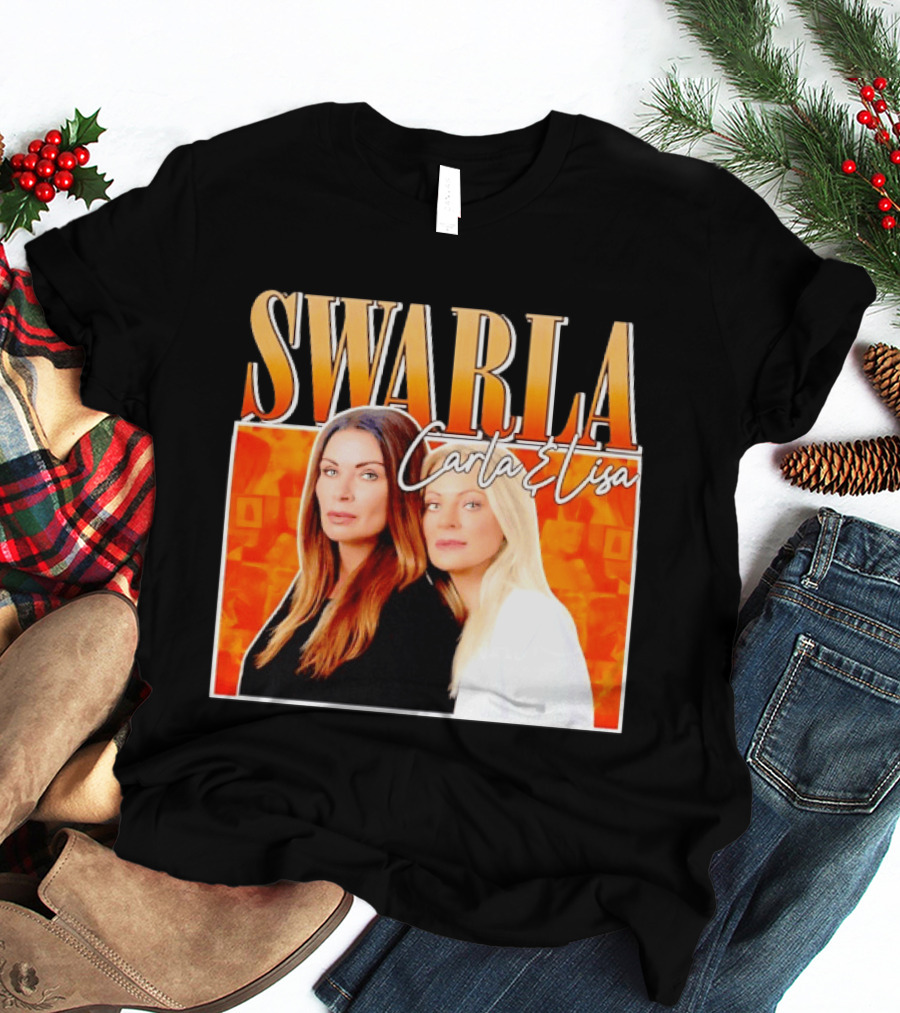 Swarla Carla And Lisa Iconic Orange T-Shirt