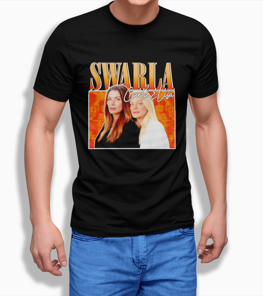 Swarla Carla And Lisa Iconic Orange T-Shirt