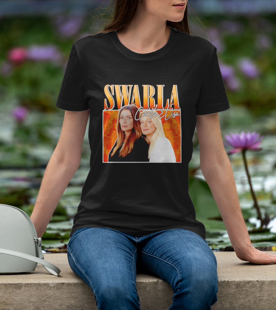 Swarla Carla And Lisa Iconic Orange T-Shirt