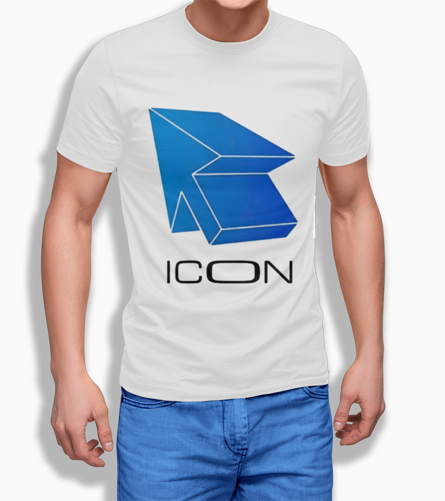 ICON Blue 3D Arrow T-Shirt