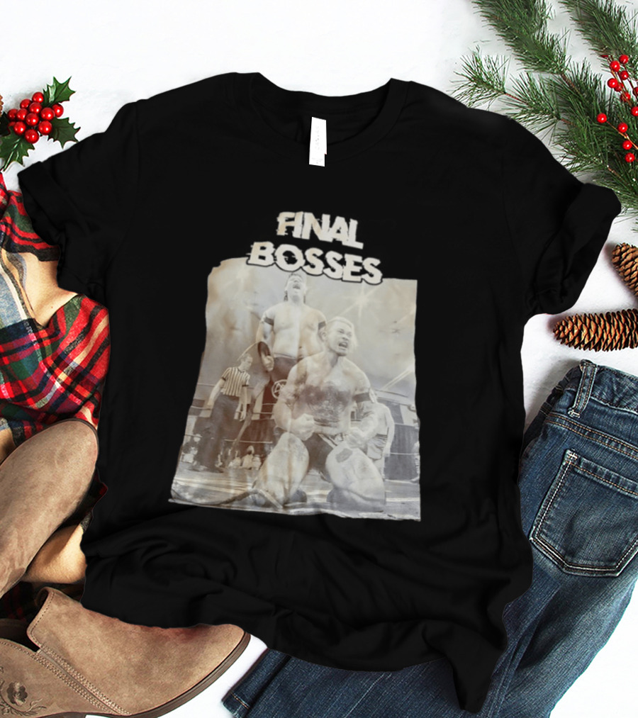 Final Bosses Wrestling Showdown VIF T-Shirt