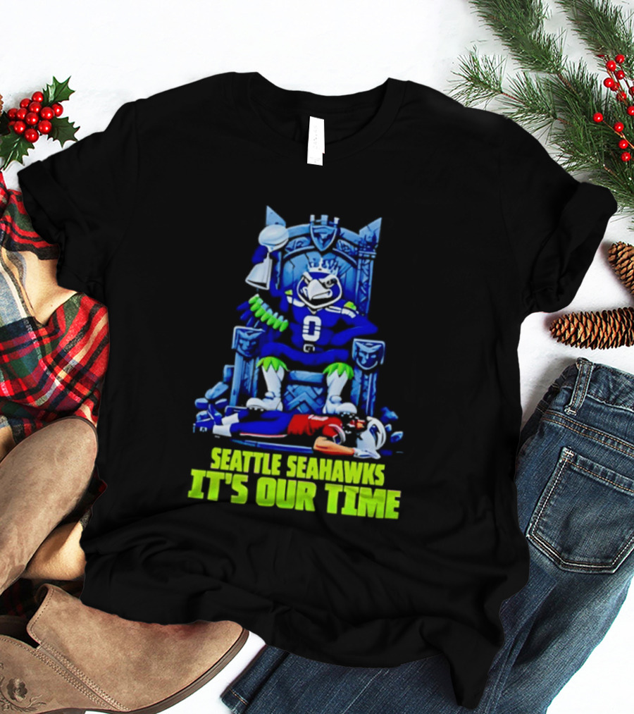 Seattle Seahawks It's Our Time 2026 Jaxon Smith Njigba Football T-Shirt