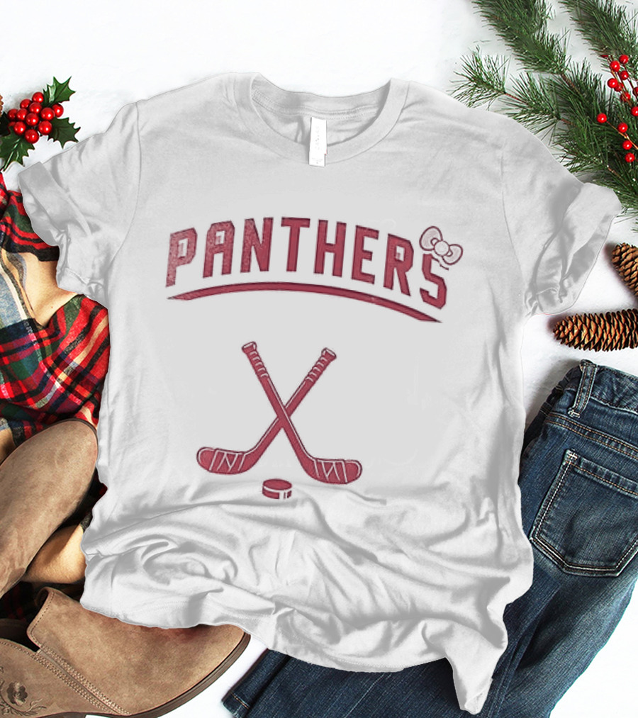 Florida Panthers Hello Kitty Hockey T-Shirt