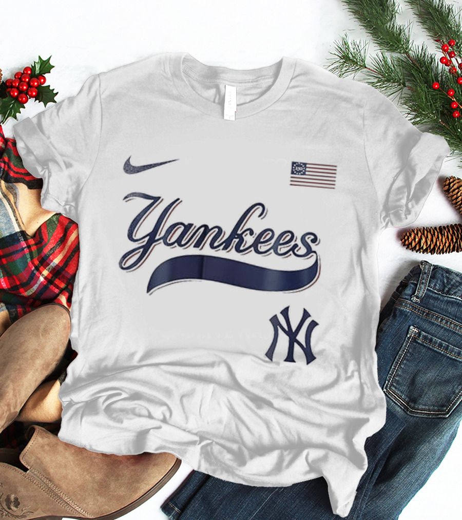 Nike New York Yankees USA Flag 250th Anniversary T-Shirt