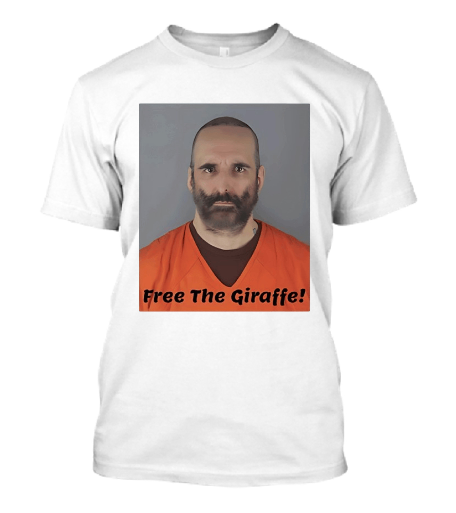 Robby Roadsteamer Shot Free The Giraffe T-Shirt