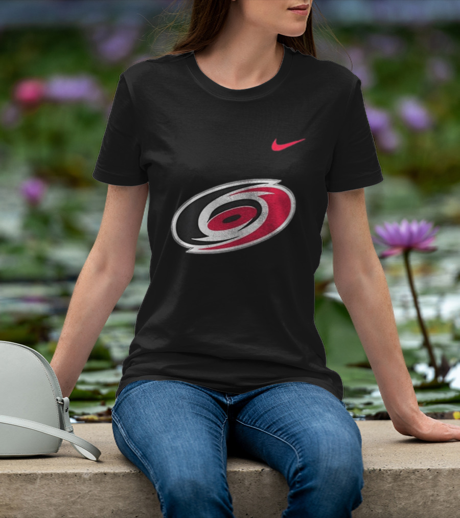 Carolina Hurricanes Nike Collaboration With Hello Kitty Hockey Series T-Shirt