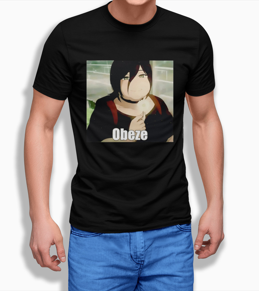 Obese Reze Reze Arc Anime Character Meme T-Shirt