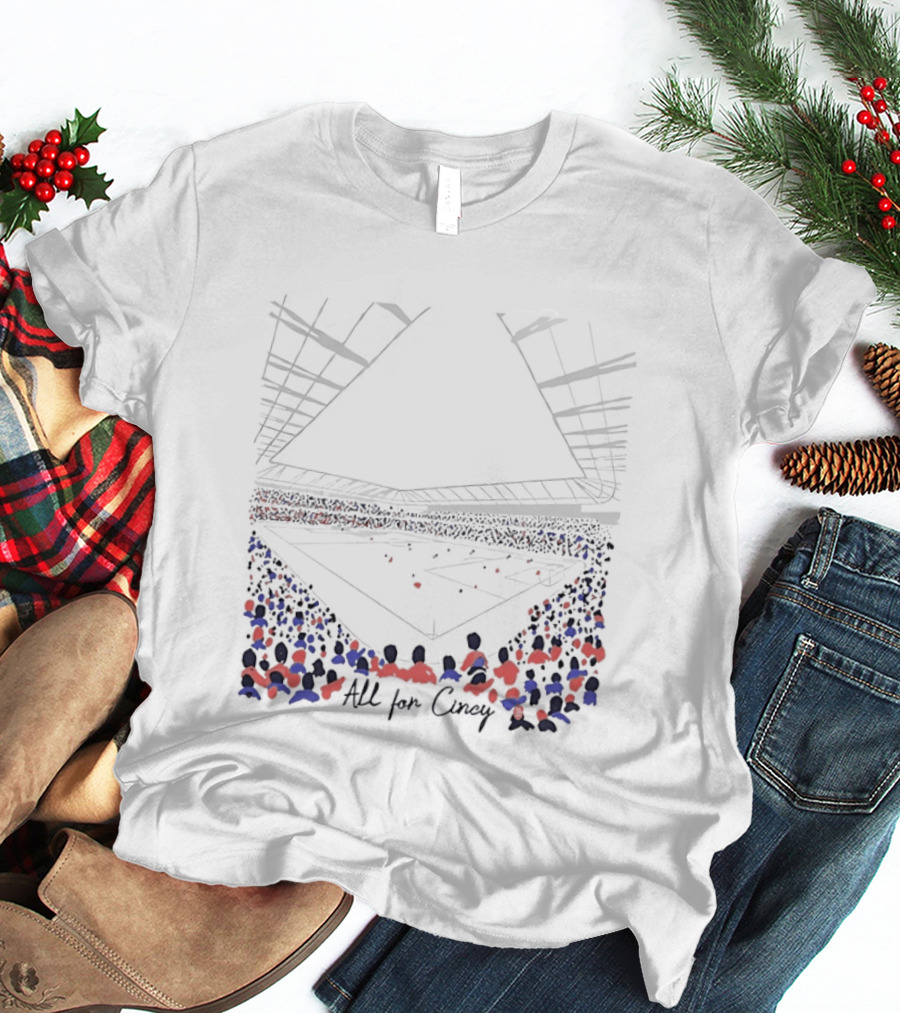 FCC All For Cincy Stadium Fan Celebration View T-Shirt