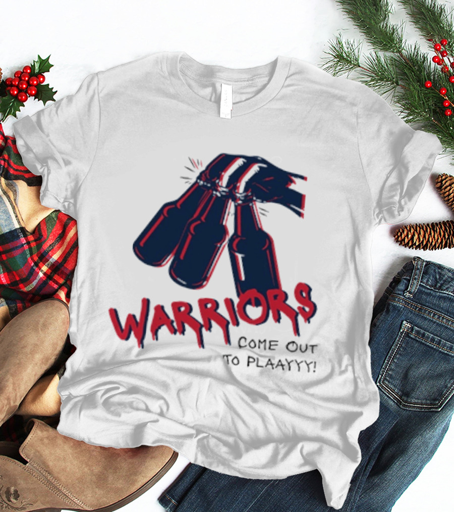 Warriors Come Out To Play Bottles T-Shirt