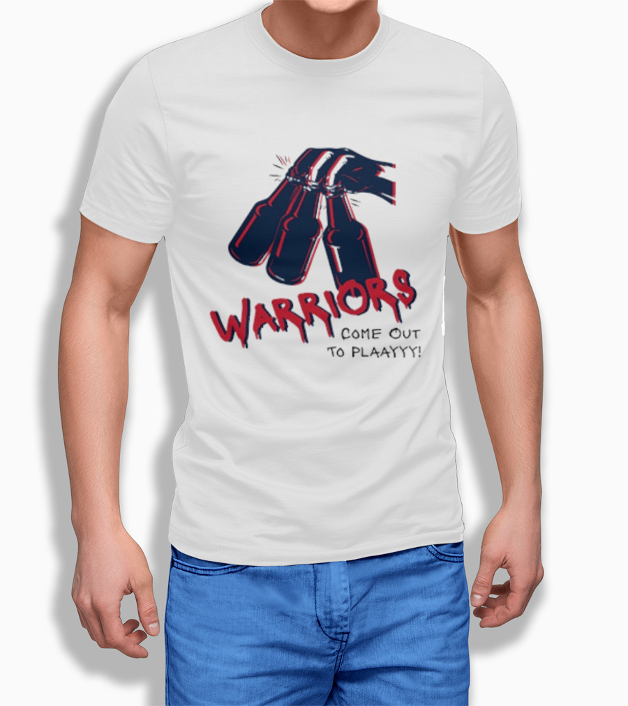 Warriors Come Out To Play Bottles T-Shirt