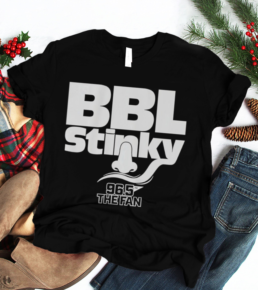 BBL Stinky 96.5 The Fan T-Shirt
