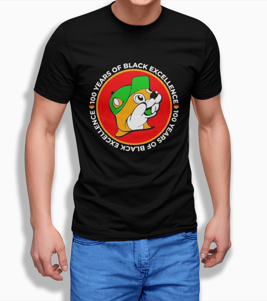 100 Years Of Black Excellence Buc Ee's Anniversary Celebration T-Shirt
