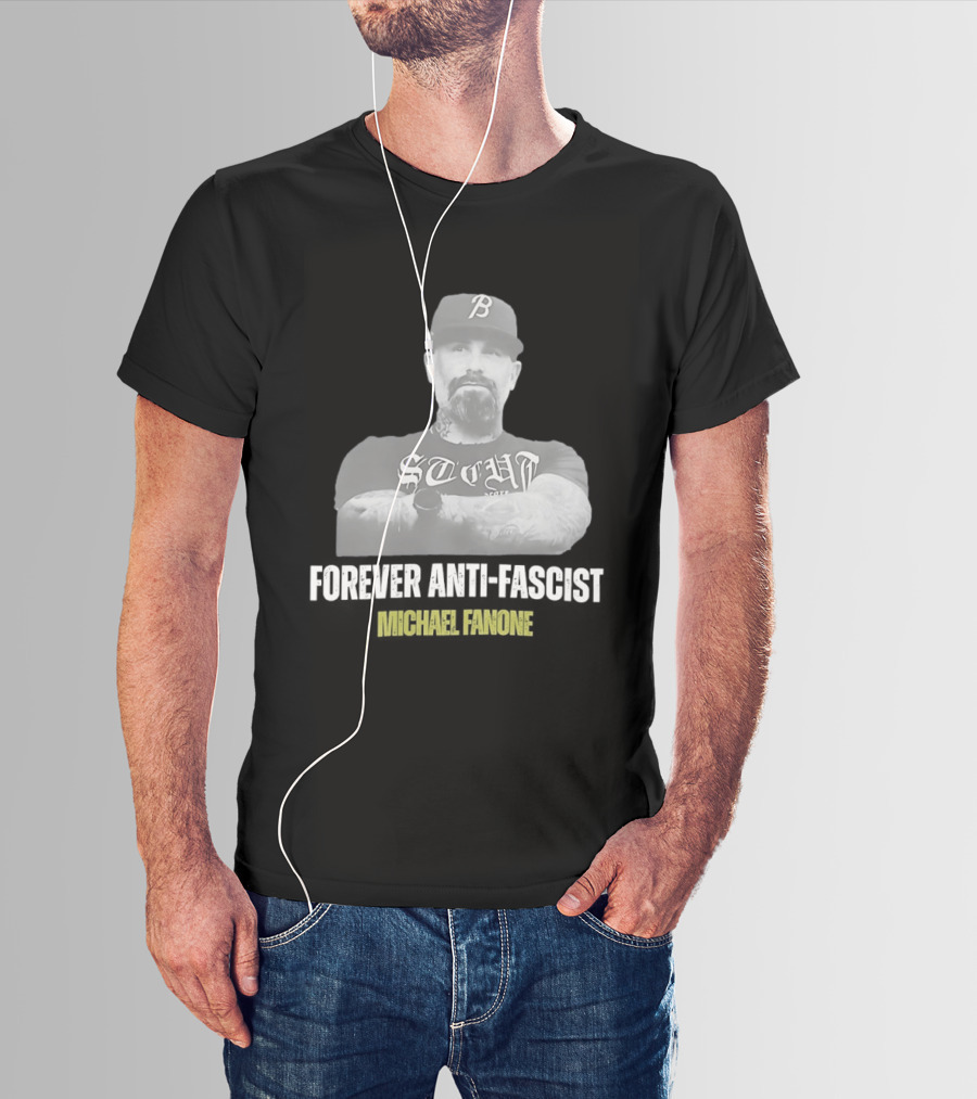 Forever Anti Fascist Michael Fanone STCUH B Hat T-Shirt