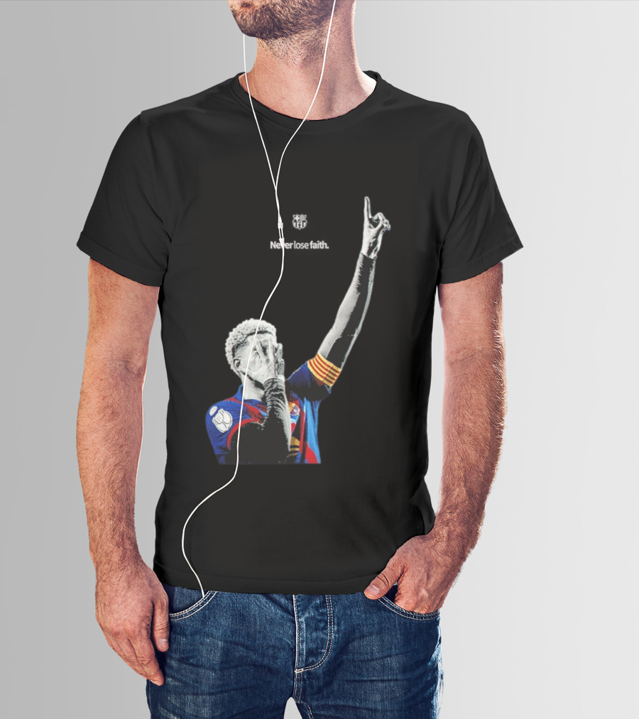 Ronald Araujo FC Barcelona Never Lose Faith T-Shirt