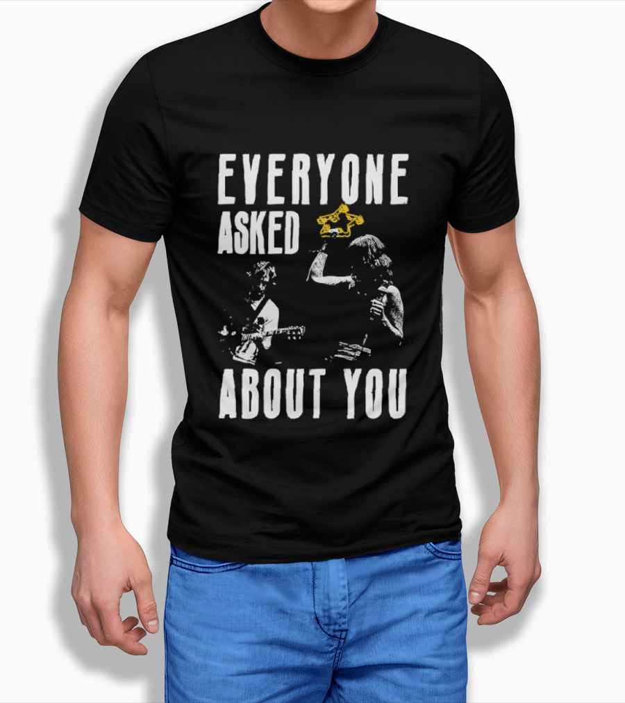 Everyone Asked About You Tambourine Iconic Performance T-Shirt
