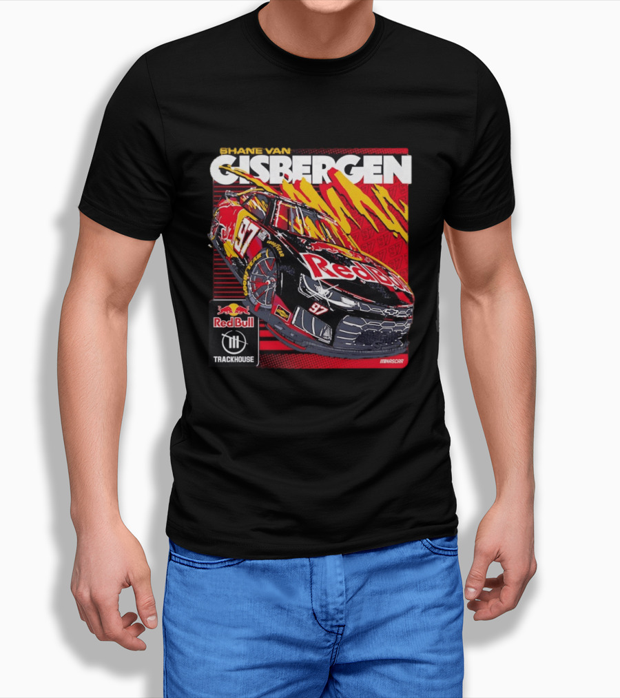 Shane Van Gisbergen No 97 Red Bull Chevrolet Camaro ZL1 Trackhouse NASCAR T-Shirt