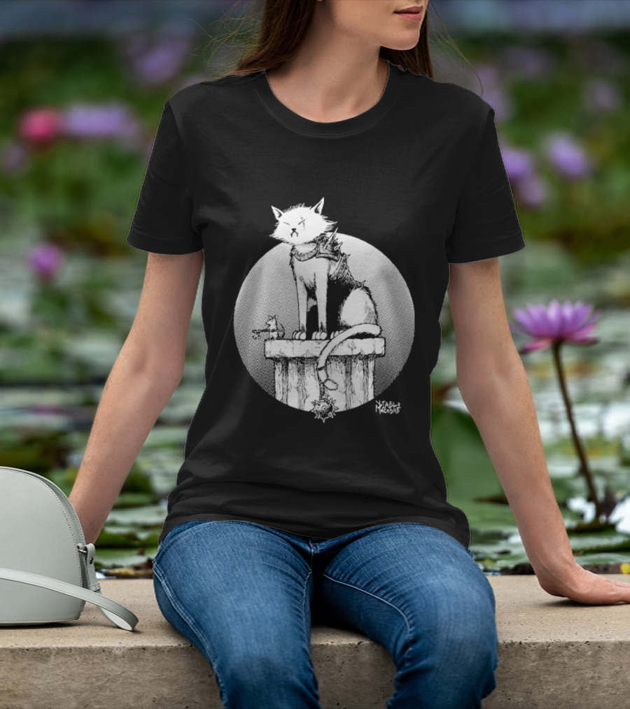 Unlikely Companions Wolf And Grapes T-Shirt