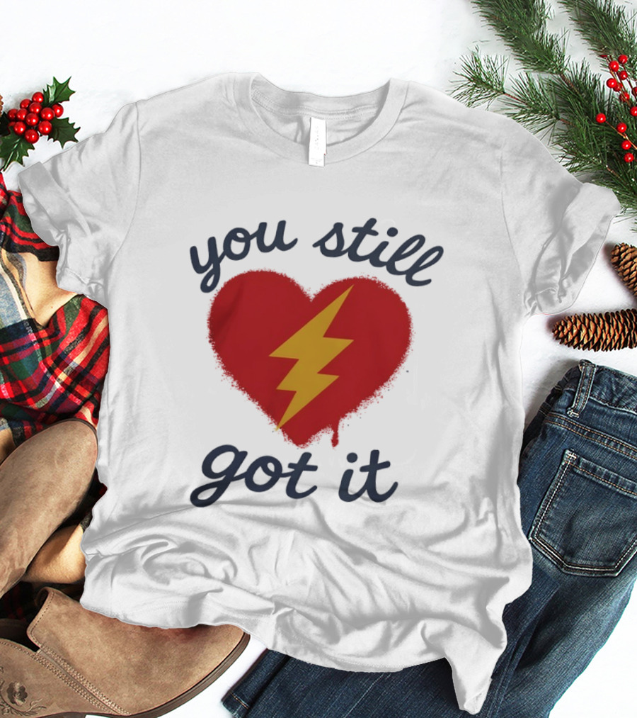 Brett Young You Still Got It Heart Lightning Bolt T-Shirt